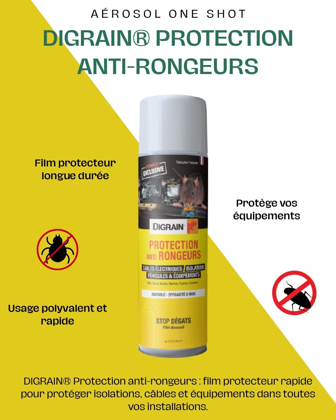 DIGRAIN® Protection anti-rongeurs