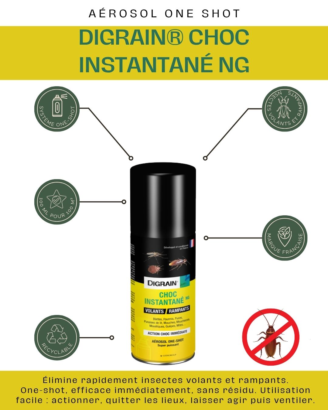 DIGRAIN® Choc instantané NG 100ml